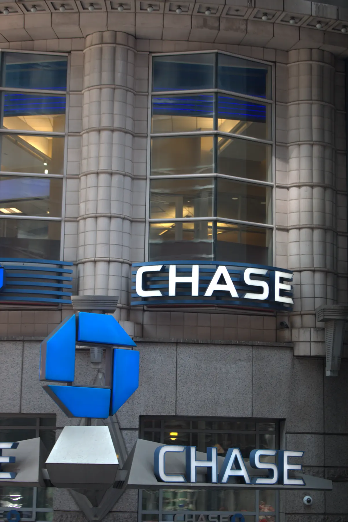 Architectural framing with repeating textures and controlled negative space