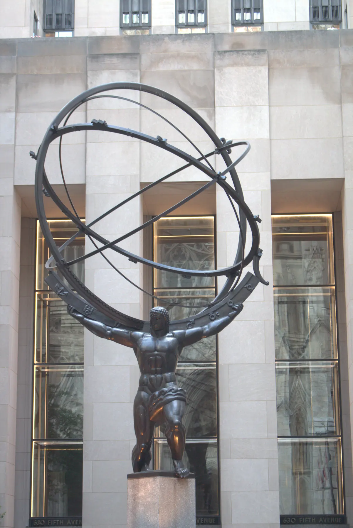 Frame-within-frame perspective emphasizing structure and movement